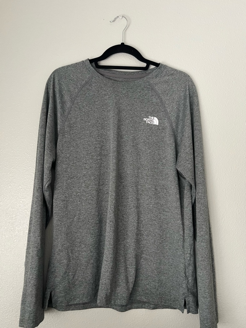 The North Face Flash Dry Base Layer, Dark Gray, Large